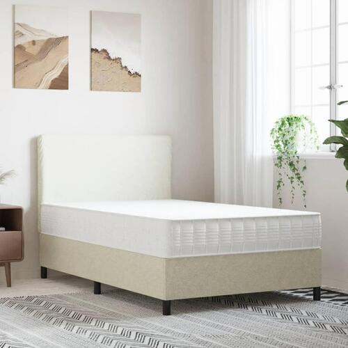 Springmadras m. pocket-fjedre medium fasthed 180x200 cm