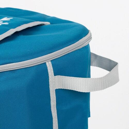 Transportabel Køleboks Aktive Blå Foldbar Med støtte 43 x 85 x 43 cm (2 enheder)