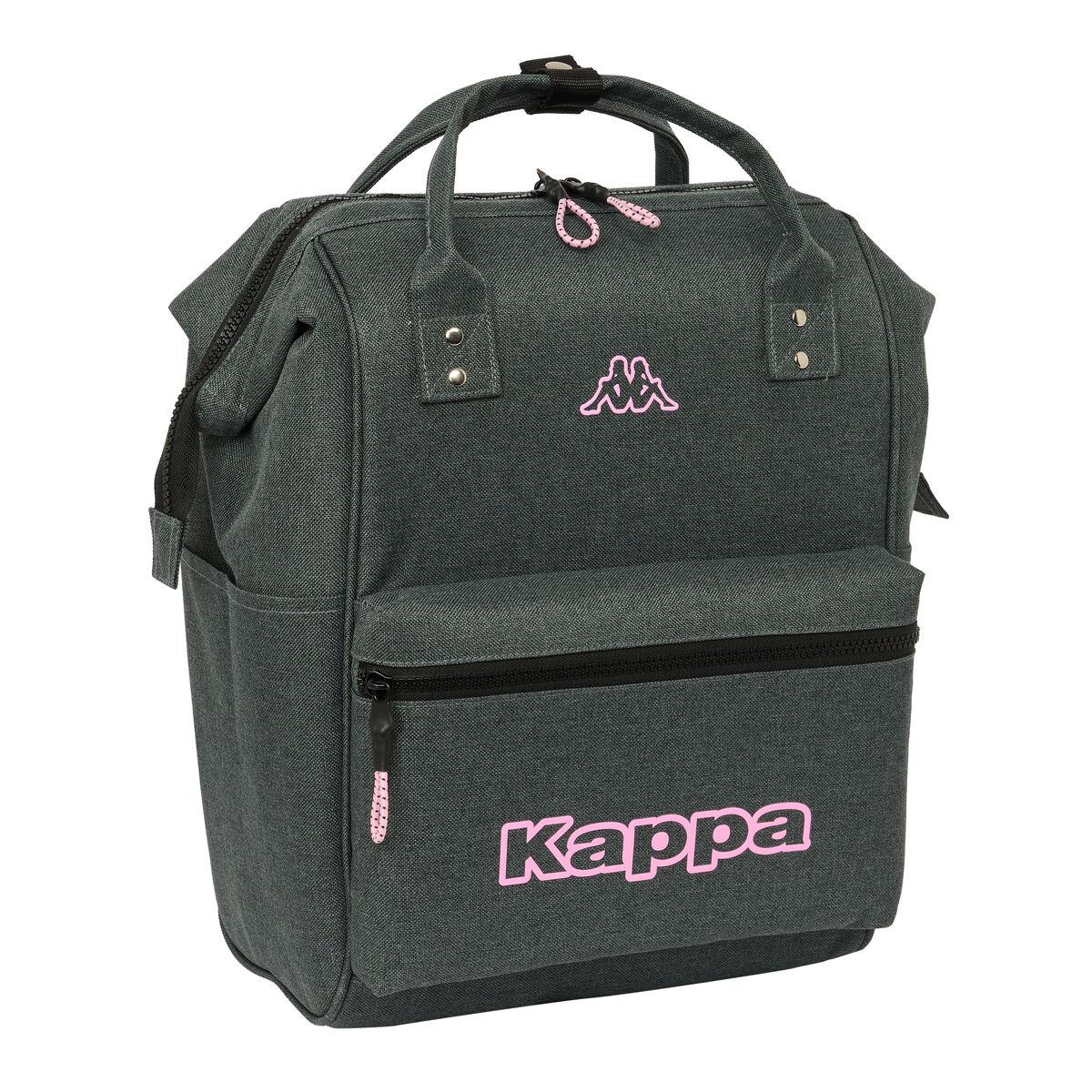 Laptop rygsæk Kappa Silver Pink Grå 27 x 40 x 19 cm