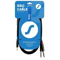 USB-kabel Sound station quality (SSQ) SS-1815 Sort 3 m