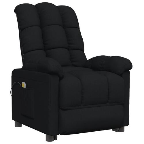 Massagestol stof sort