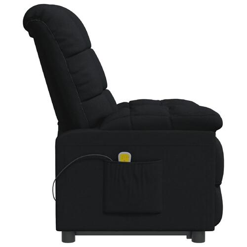 Massagestol stof sort