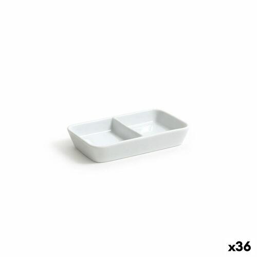 Snack bakke Lattice 12 x 7,2 x 2,3 cm (36 Enheder)
