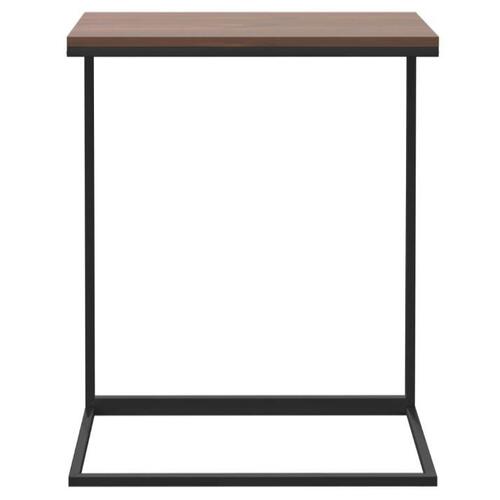 Sidebord 55x35x66 cm konstrueret træ sort