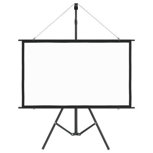 Projektorlærred med trefod 50" 16:9