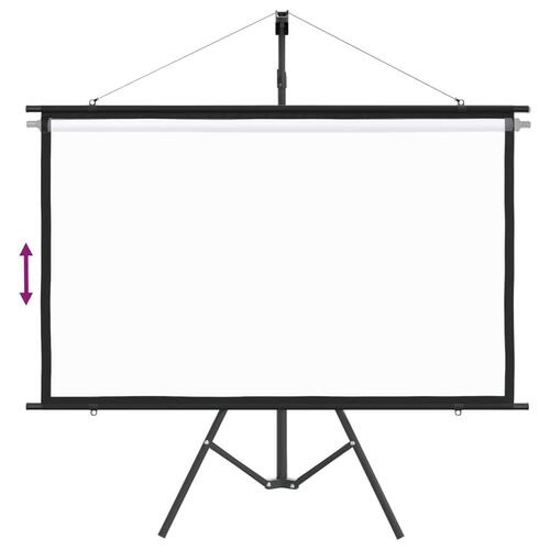 Projektorlærred med trefod 60" 16:9