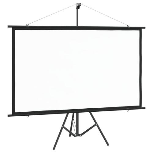 Projektorlærred med trefod 72" 16:9