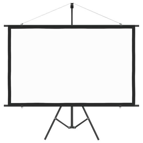 Projektorlærred med trefod 72" 16:9