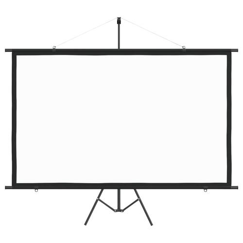 Projektorlærred med trefod 100" 16:9