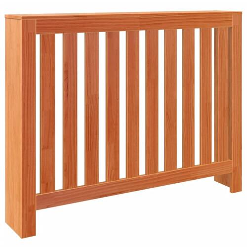 Radiatorskjuler 108,5x19x84 cm massivt fyrretræ gyldenbrun