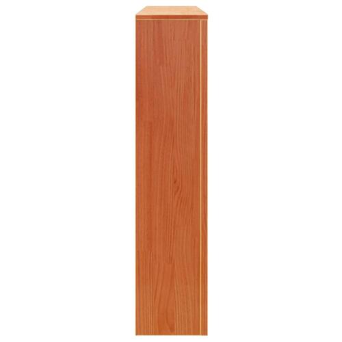 Radiatorskjuler 108,5x19x84 cm massivt fyrretræ gyldenbrun