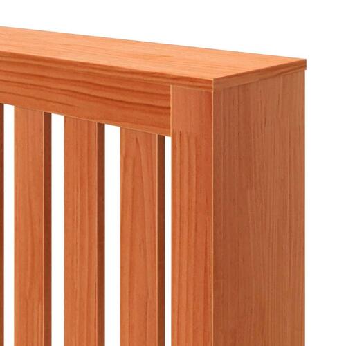 Radiatorskjuler 108,5x19x84 cm massivt fyrretræ gyldenbrun