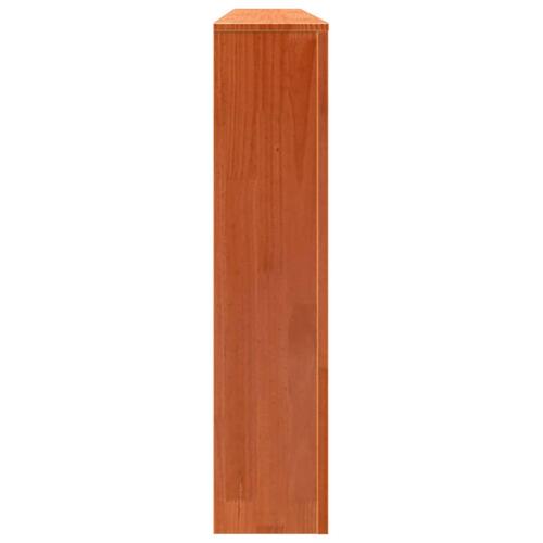 Radiatorskjuler 169x19x84 cm massivt fyrretræ gyldenbrun