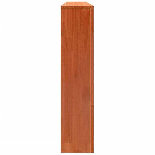 Radiatorskjuler 79,5x19x84 cm massivt fyrretræ gyldenbrun