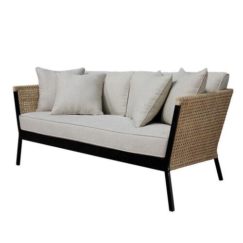 Havesofa Niva Sort Aluminium 171 x 81 x 72,5 cm