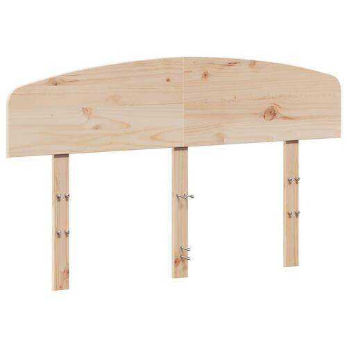 Sengegavl 120 cm massivt fyrretræ