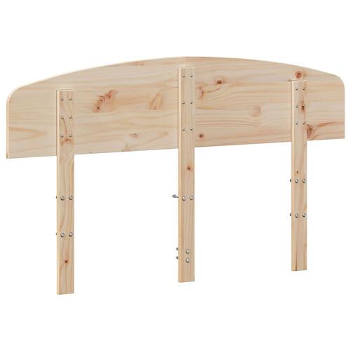 Sengegavl 120 cm massivt fyrretræ