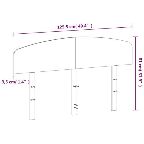 Sengegavl 120 cm massivt fyrretræ