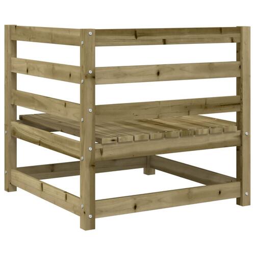 Hjørnemoduler 2 stk. til sofa 70x70x67 cm imprægneret fyrretræ