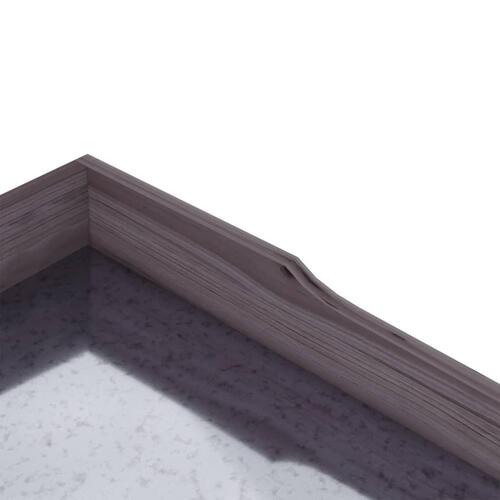 Plantebord med hylder 78x38x82,5 cm massivt grantræ