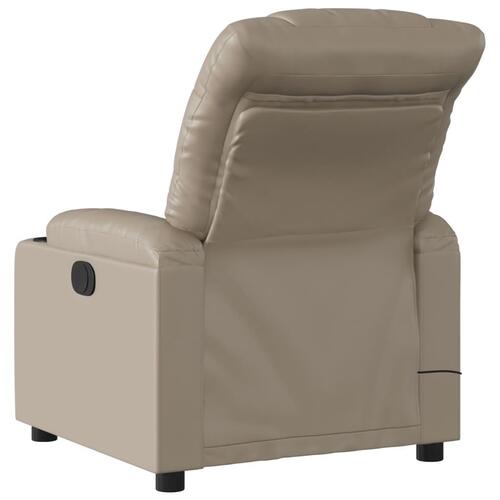 Massagestol kunstlæder cappuccino