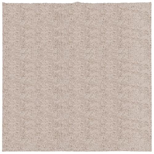 Shaggy gulvtæppe PAMPLONA 160x160 cm høj luv beige