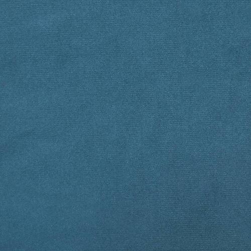 Lænestol 60 cm velour Blå