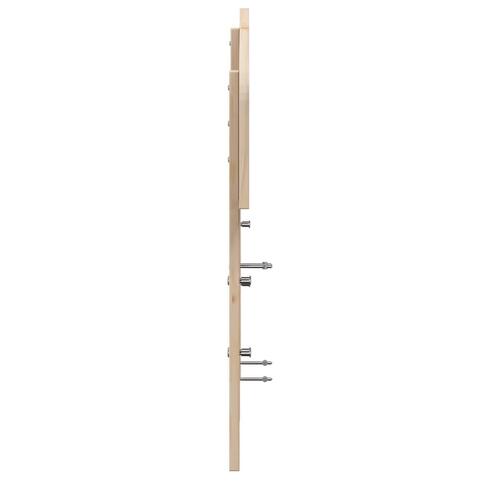 Sengegavl 140 cm massivt fyrretræ