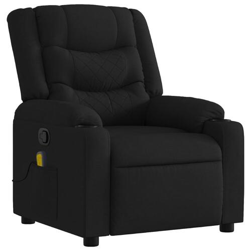 Massagestol stof sort