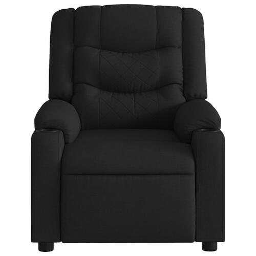 Massagestol stof sort