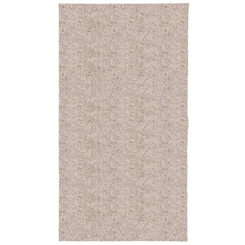 Shaggy gulvtæppe PAMPLONA 80x150 cm høj luv beige