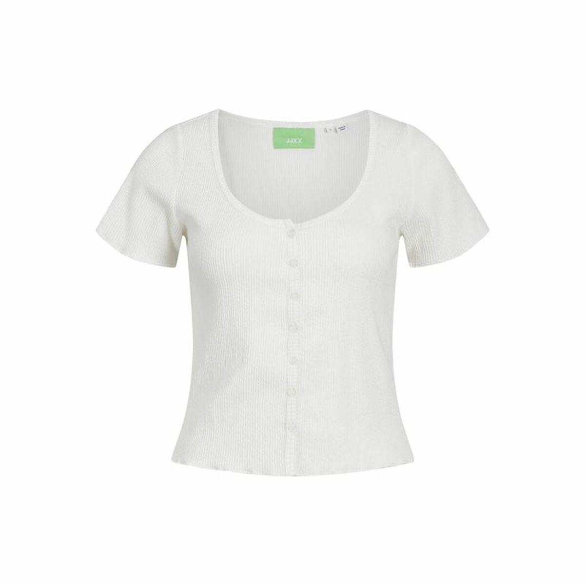 Kortærmet T-shirt til Kvinder Jack & Jones Jxlucinda Str Ss Hvid XS