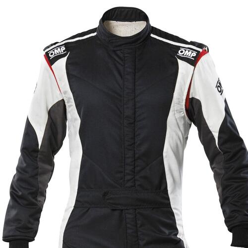 Racer jumpsuit OMP FIRST EVO FIA 8856-2018 Hvid Sort 54