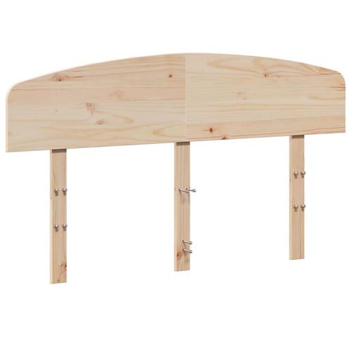 Sengegavl 150 cm massivt fyrretræ
