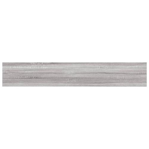 Væghylder 4 stk. 60x10x1,5 cm konstrueret træ grå sonoma-eg