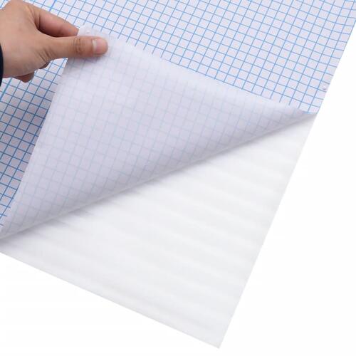 Vinduesfolie 60x1000 cm stribet PVC matteret