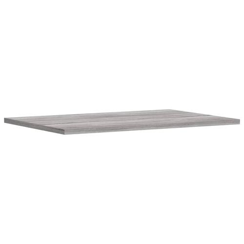 Væghylder 4 stk. 60x40x1,5 cm konstrueret træ grå sonoma-eg