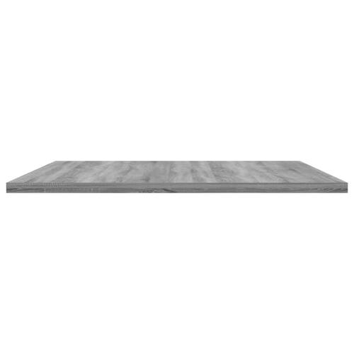 Væghylder 4 stk. 60x50x1,5 cm konstrueret træ grå sonoma-eg