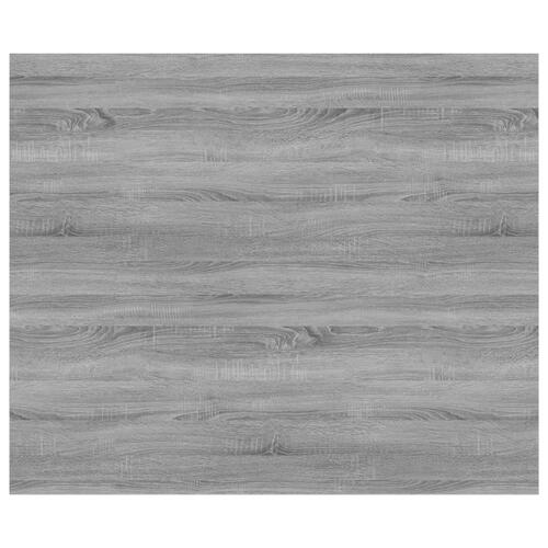 Væghylder 4 stk. 60x50x1,5 cm konstrueret træ grå sonoma-eg