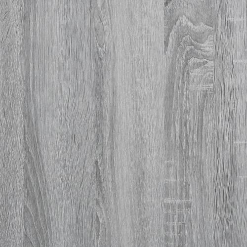 Væghylder 4 stk. 60x50x1,5 cm konstrueret træ grå sonoma-eg