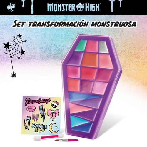 Makeup Sæt til Børn Monster High Feeling Fierce 10 x 16,5 x 2 cm 4 enheder