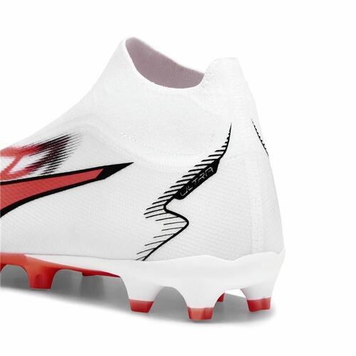 Voksen fodboldstøvler Puma Ultra Match+ Ll Fg/A Hvid Rød