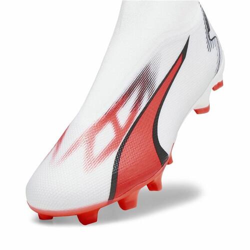 Voksen fodboldstøvler Puma Ultra Match+ Ll Fg/A Hvid Rød
