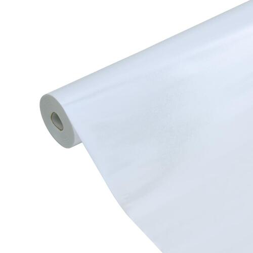 Vinduesfolie 45x2000 cm statisk PVC matteret transparent hvid