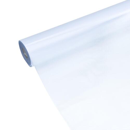 Vinduesfolie 45x2000 cm statisk PVC matteret transparent grå