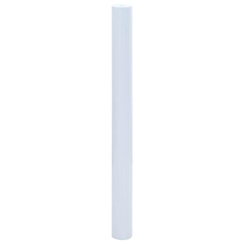 Vinduesfolie 60x1000 cm statisk PVC matteret transparent hvid