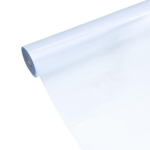 Vinduesfolie 60x2000 cm statisk PVC matteret transparent grå