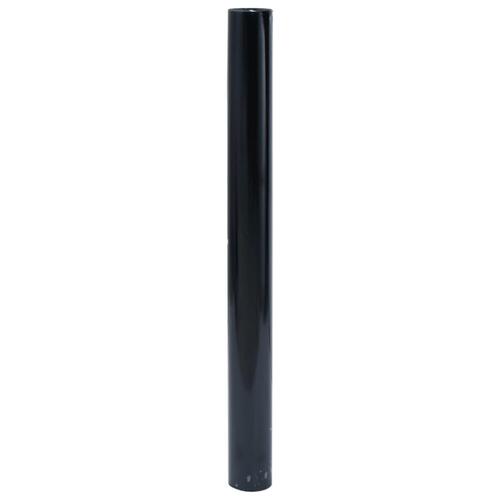 Vinduesfolie 90x500 cm statisk PVC matteret sort