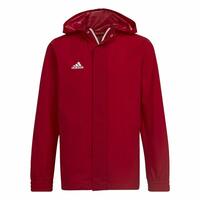 Sportsjakke til børn Adidas Entrada 22 Rød 15-16 år