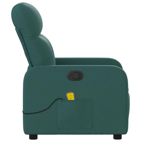 Massagestol stof mørkegrøn